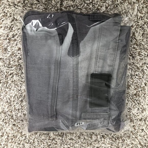 Smoke Rise Men's Black Fashion Distressed Rip Moto Denim Jean sz 40x32 - Picture 11 of 12